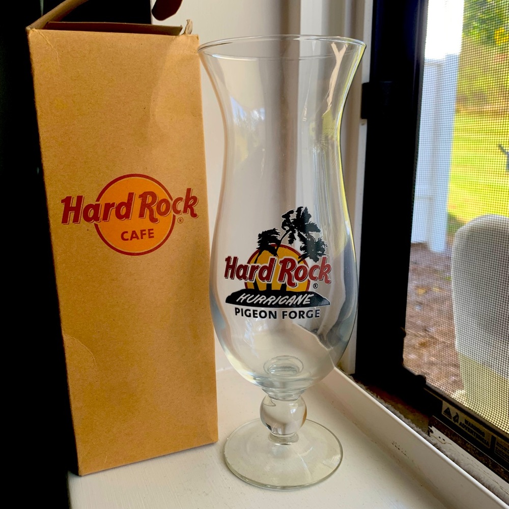 Hard Rock cafe glass